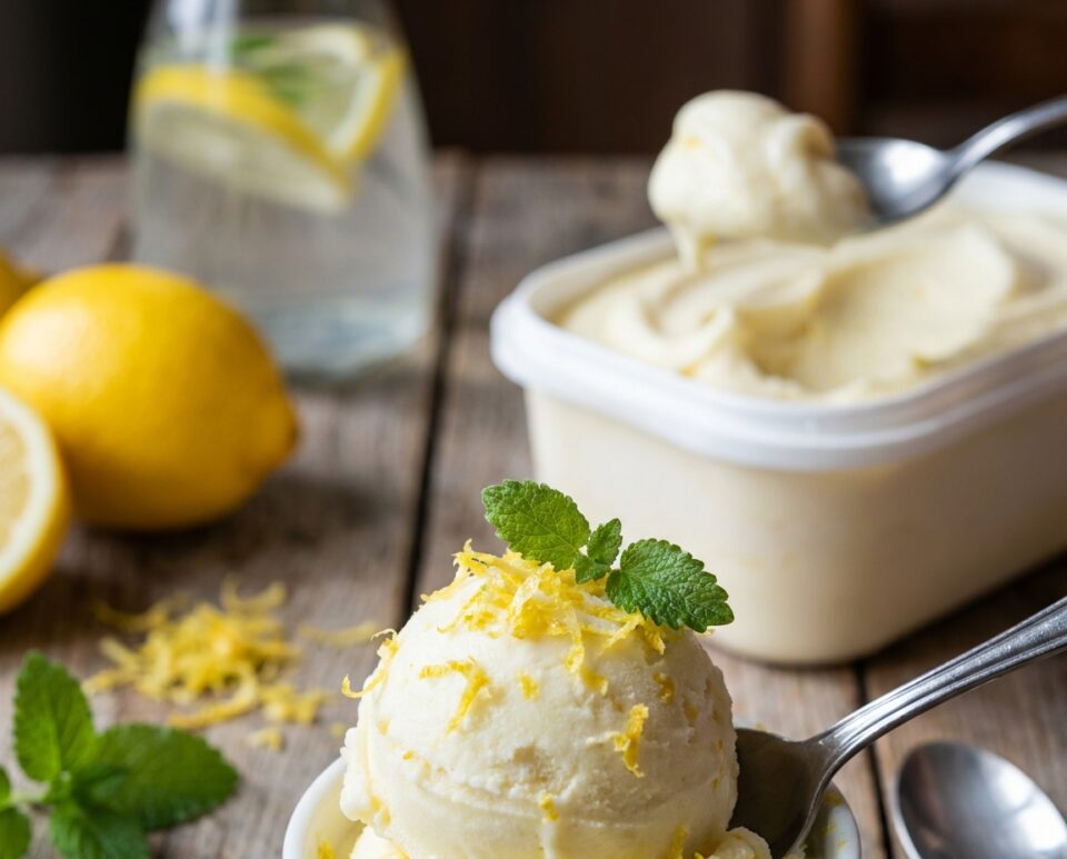 Gelato furbo al limone senza gelatiera: fresco, cremoso e pronto con 3 ingredienti