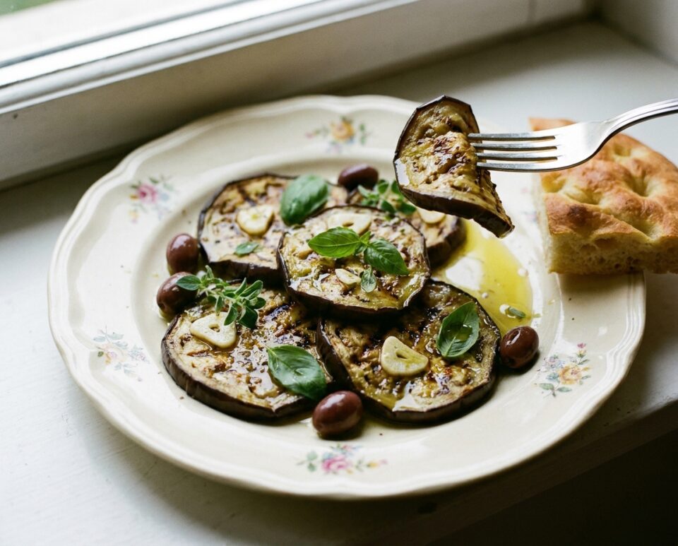 Melanzane marinate