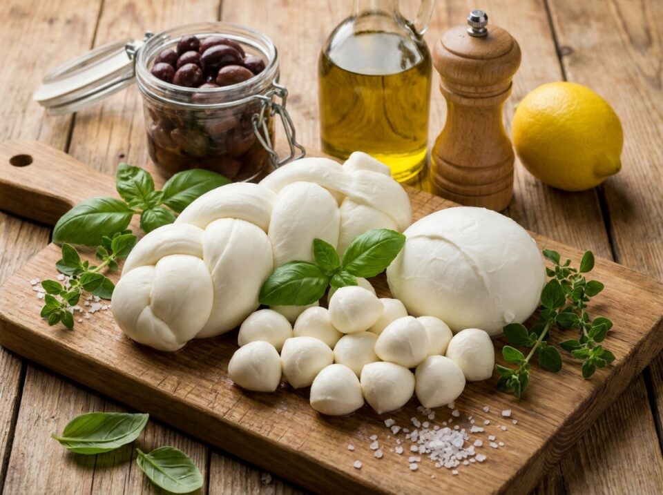 Tipi di mozzarella che si possono utilizzare