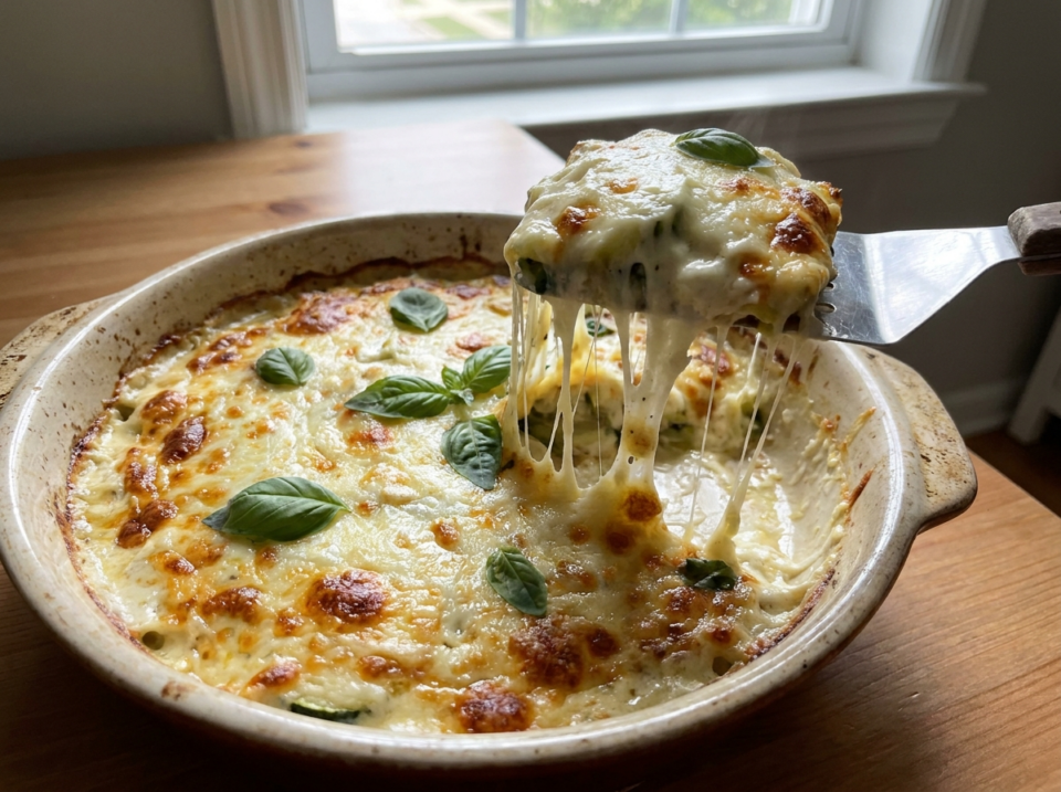 Parmigiana di zucchine versione senza pangrattato