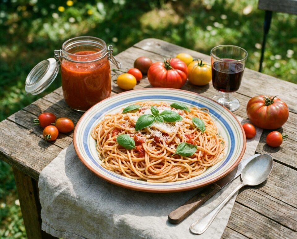 Spaghetti al pomodoro