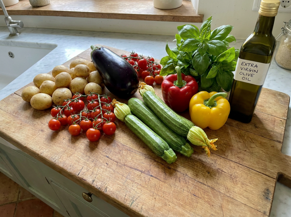 Usate verdure mature ma sode.