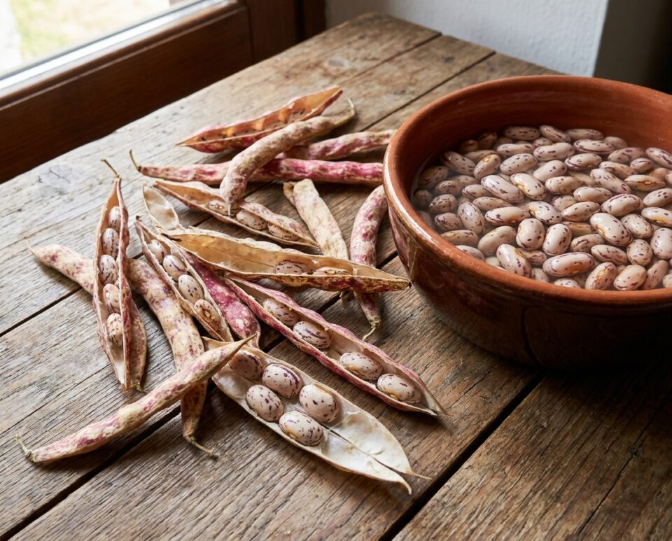 Fagioli borlotti in ammollo