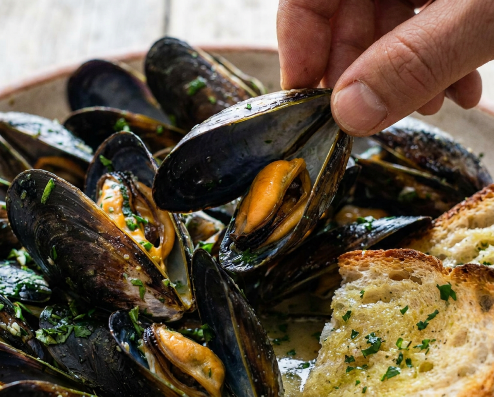 Muscoli alla marinara (cozze): la ricetta ligure semplice e saporita