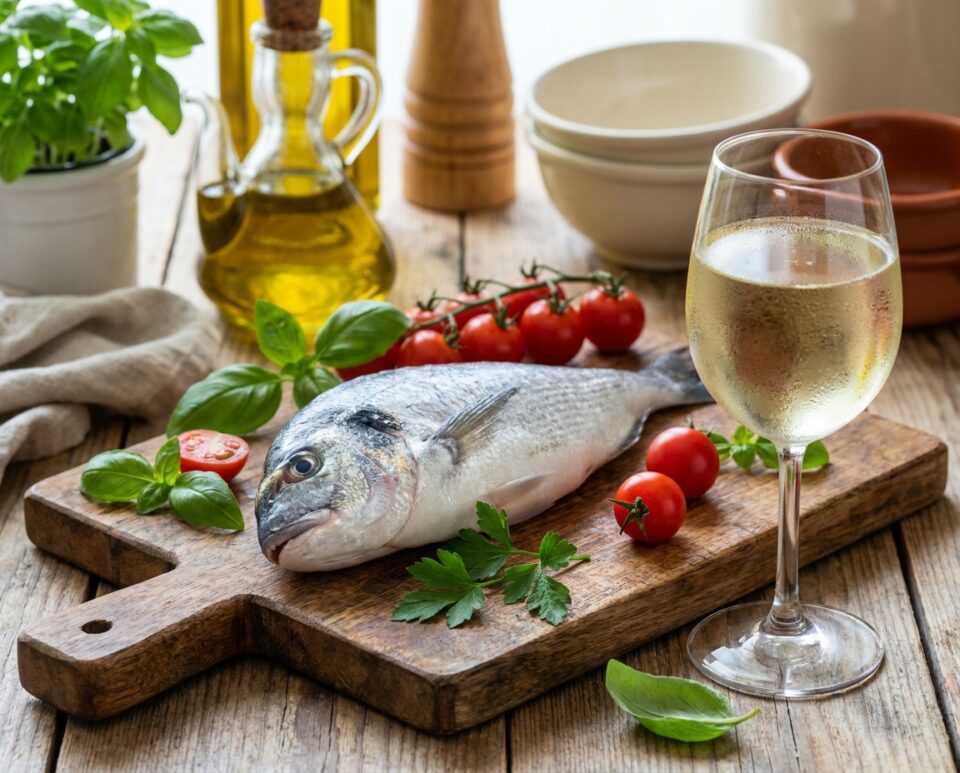 Orata all'acqua pazza
