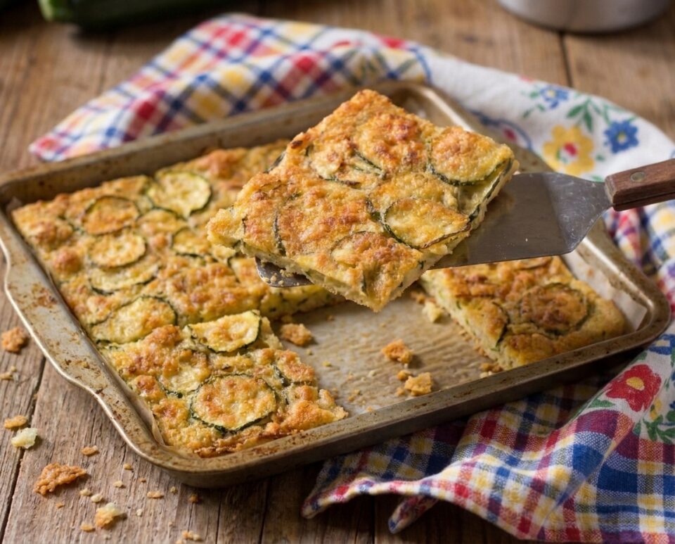 La schiacciata di zucchine di Renata