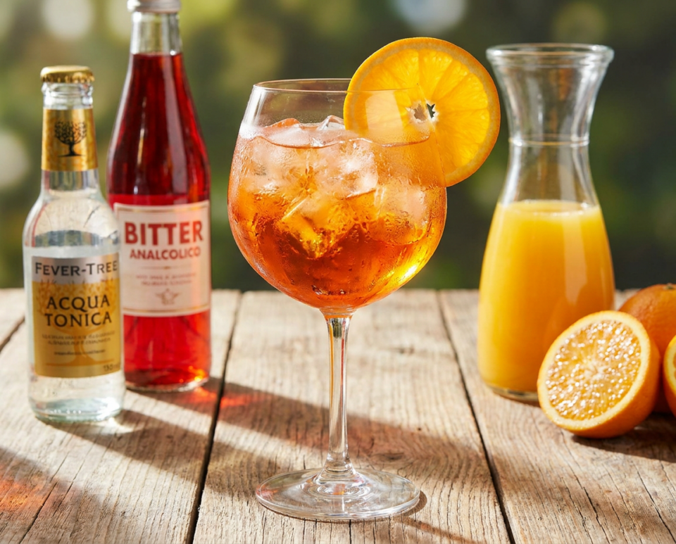 Spritz analcolico fatto in casa: la ricetta fresca e facile per l'aperitivo estivo