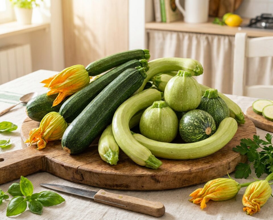 Varietà di zucchine