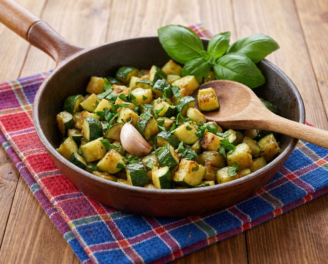 Zucchine a funghetto