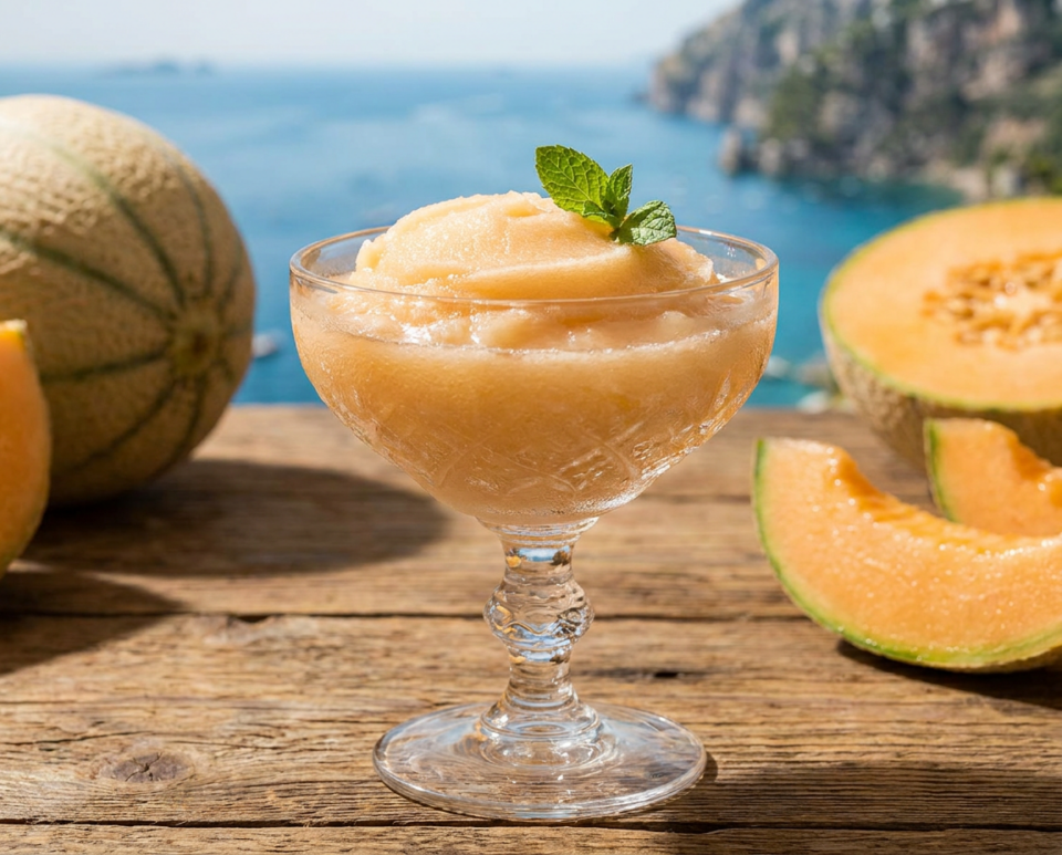 Variante granita al melone