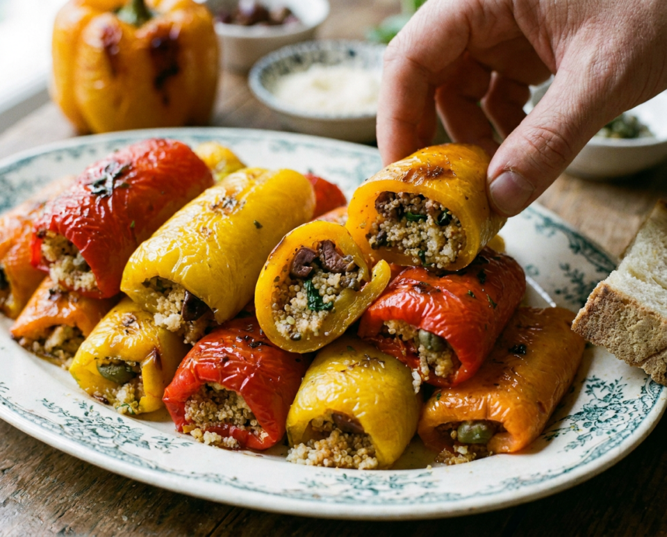 Involtini di peperoni ripieni: l'antipasto estivo facile da preparare in anticipo