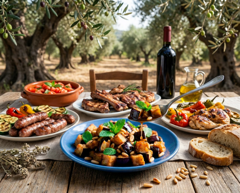 Melanzane in agrodolce come contorno alle grigliate estive