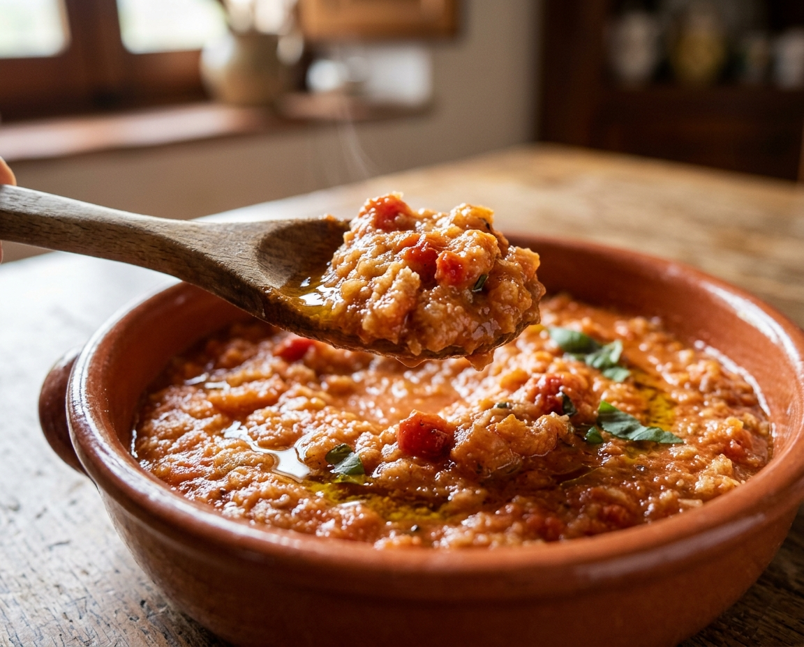 Pappa al pomodoro: la ricetta semplice con pane raffermo e pomodori