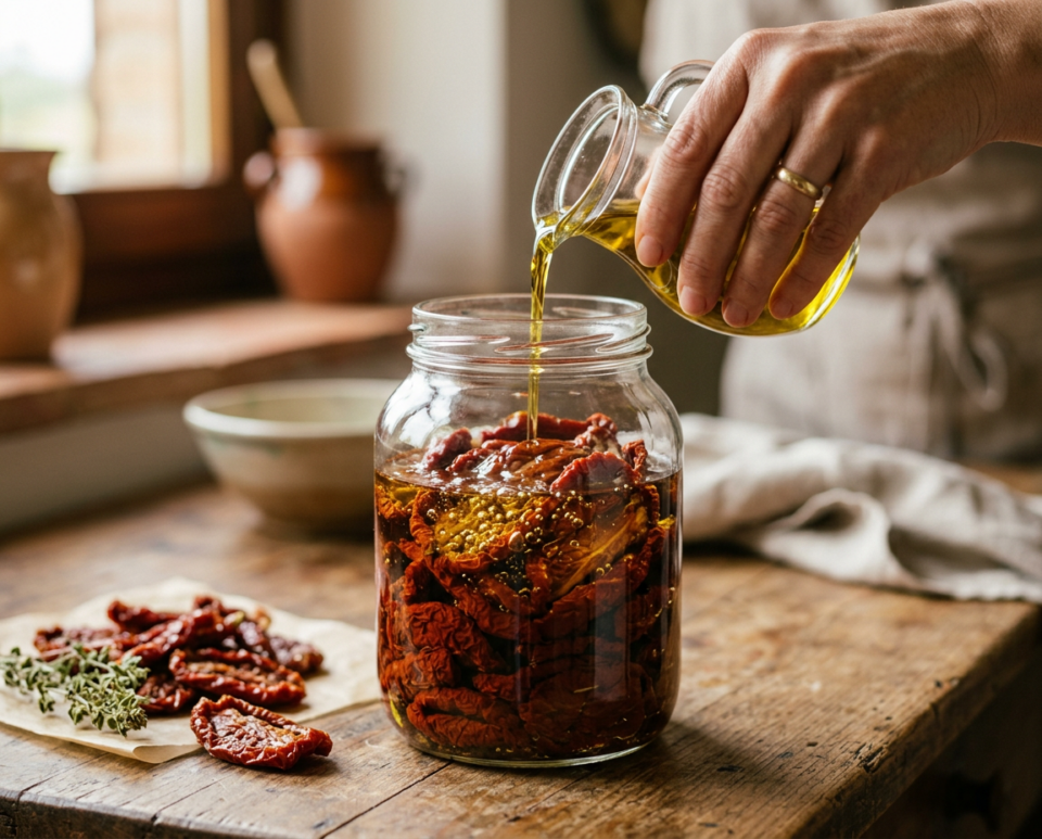 Pomodori secchi sott’olio