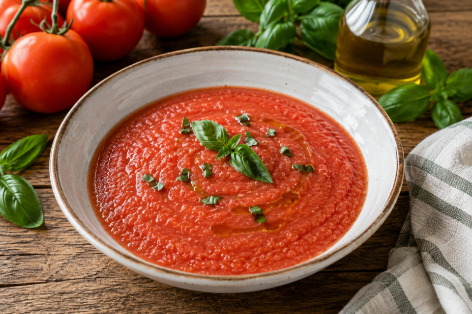Pomodoro crudo frullatio