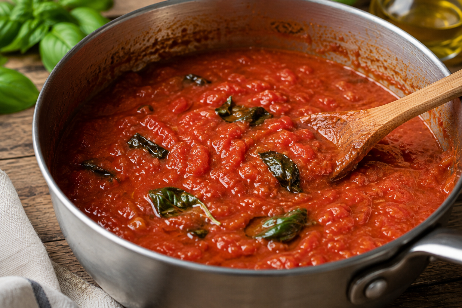 Preparare il sugo