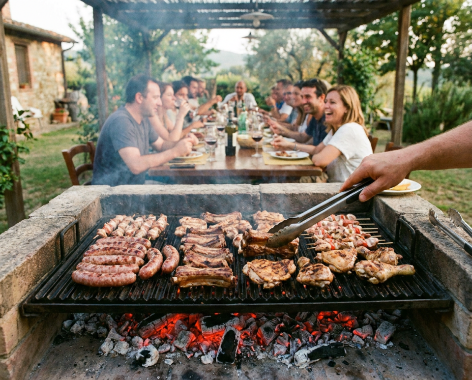 Grigliata di carne conviviale