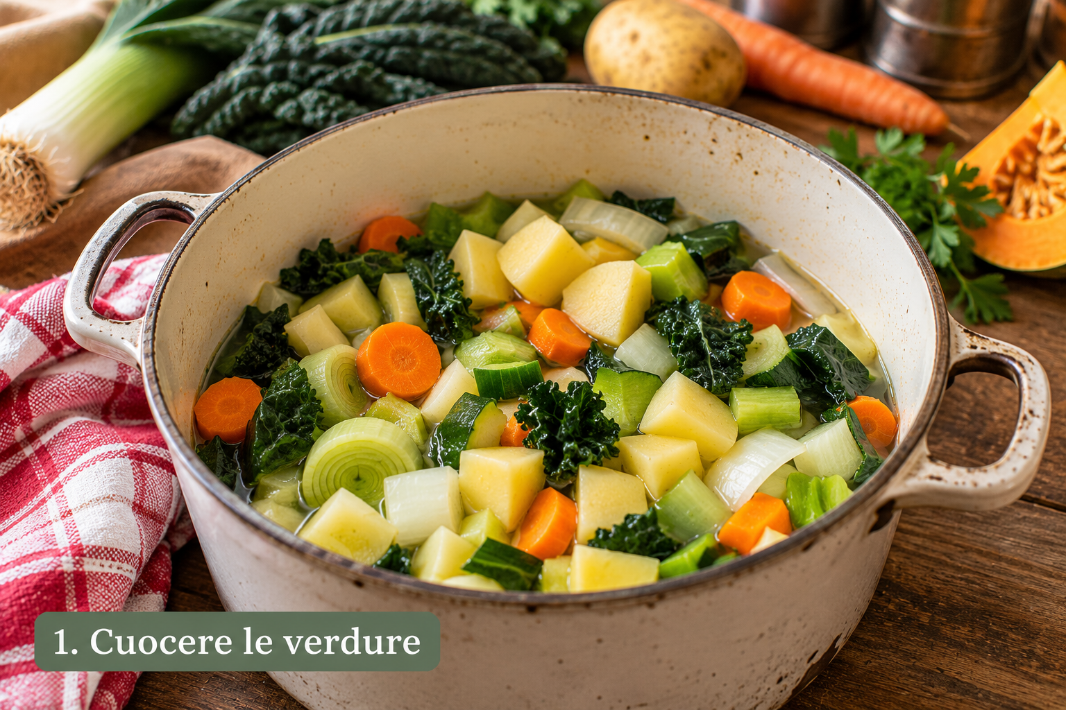 Cuocete le verdure
