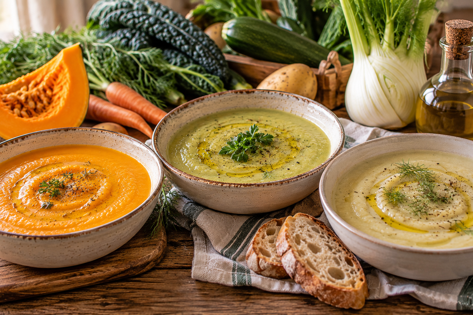 Perché portare in tavola creme, passati e vellutate di verdure