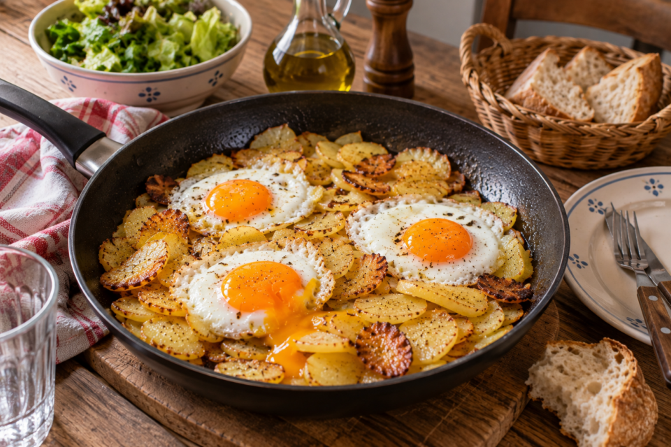 Una cena economica con quello che abbiamo in casa