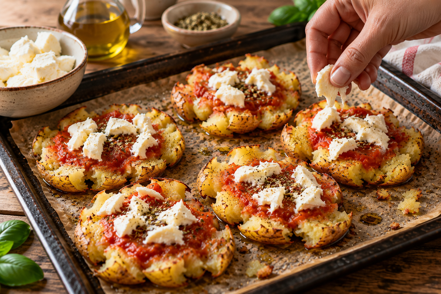 Aggiungi la mozzarella