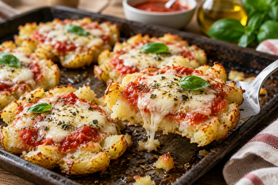 Pizzette di patate bollite