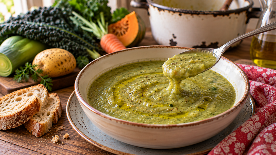 Passato di verdure della nonna: cremoso e con verdure di stagione