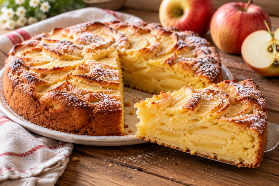 Torta di mele Superba: senza bilancia e con un trucco speciale