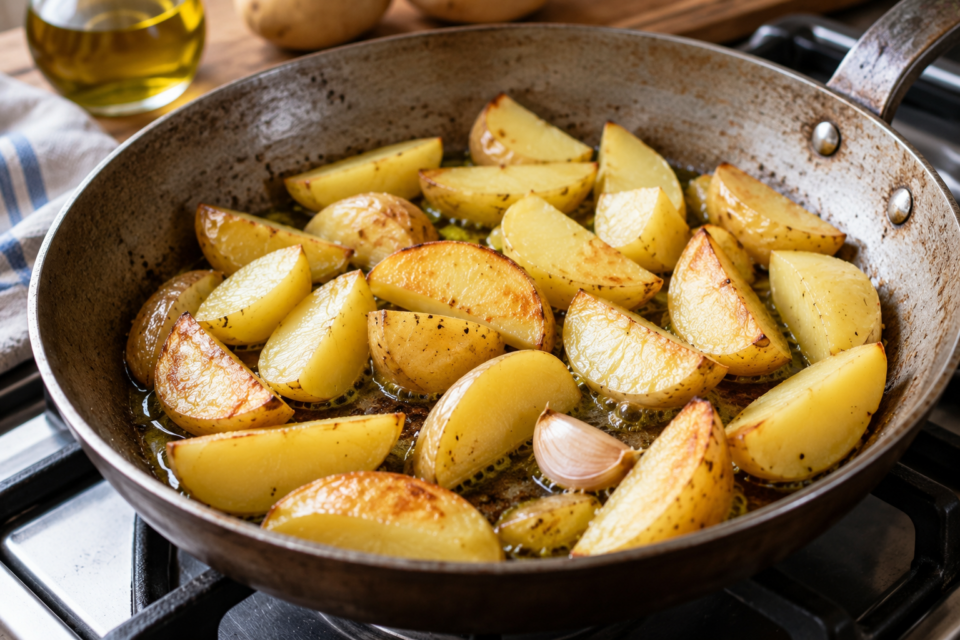 Devo lessare prima le patate?