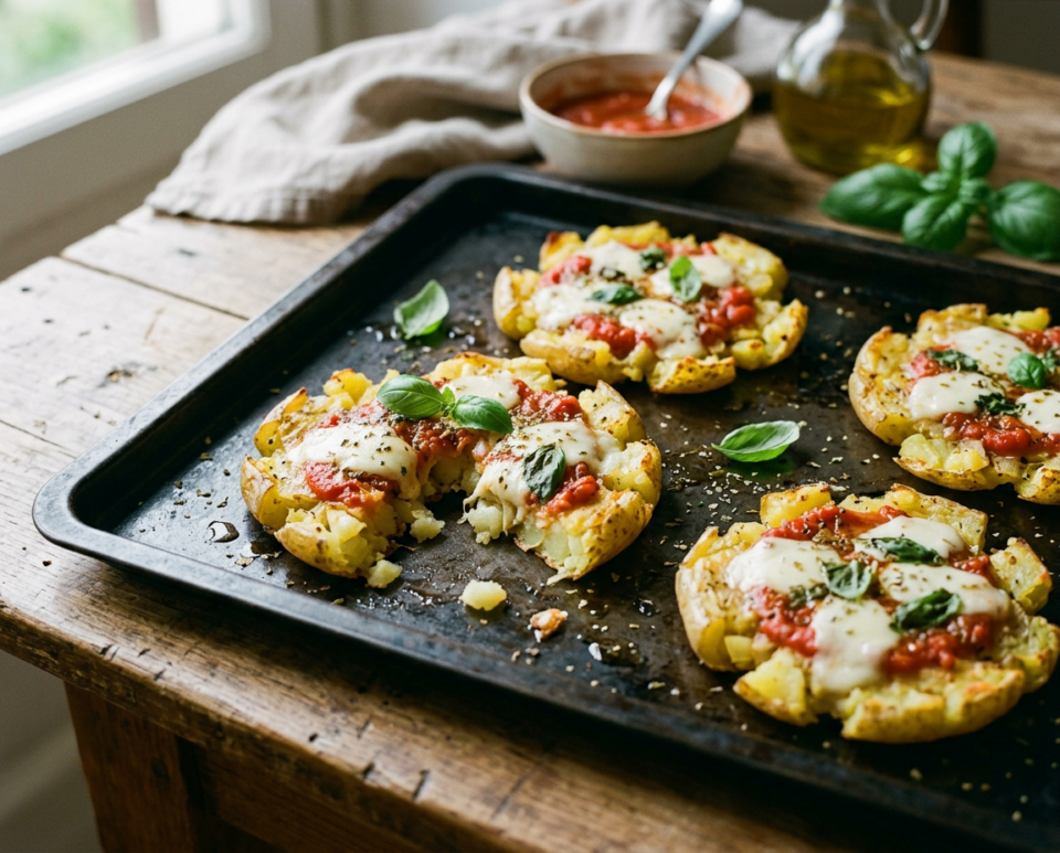 Pizzette di patate bollite
