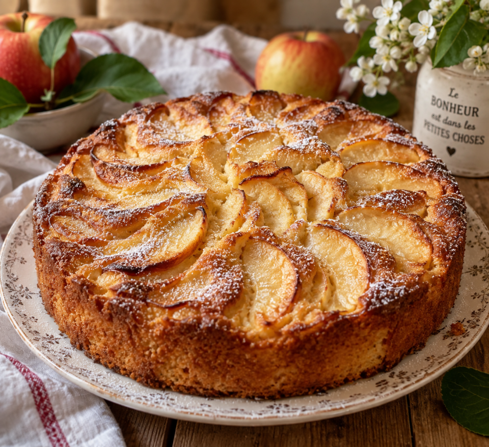 Torta di mele e yogurt facilissima: soffice e senza burro