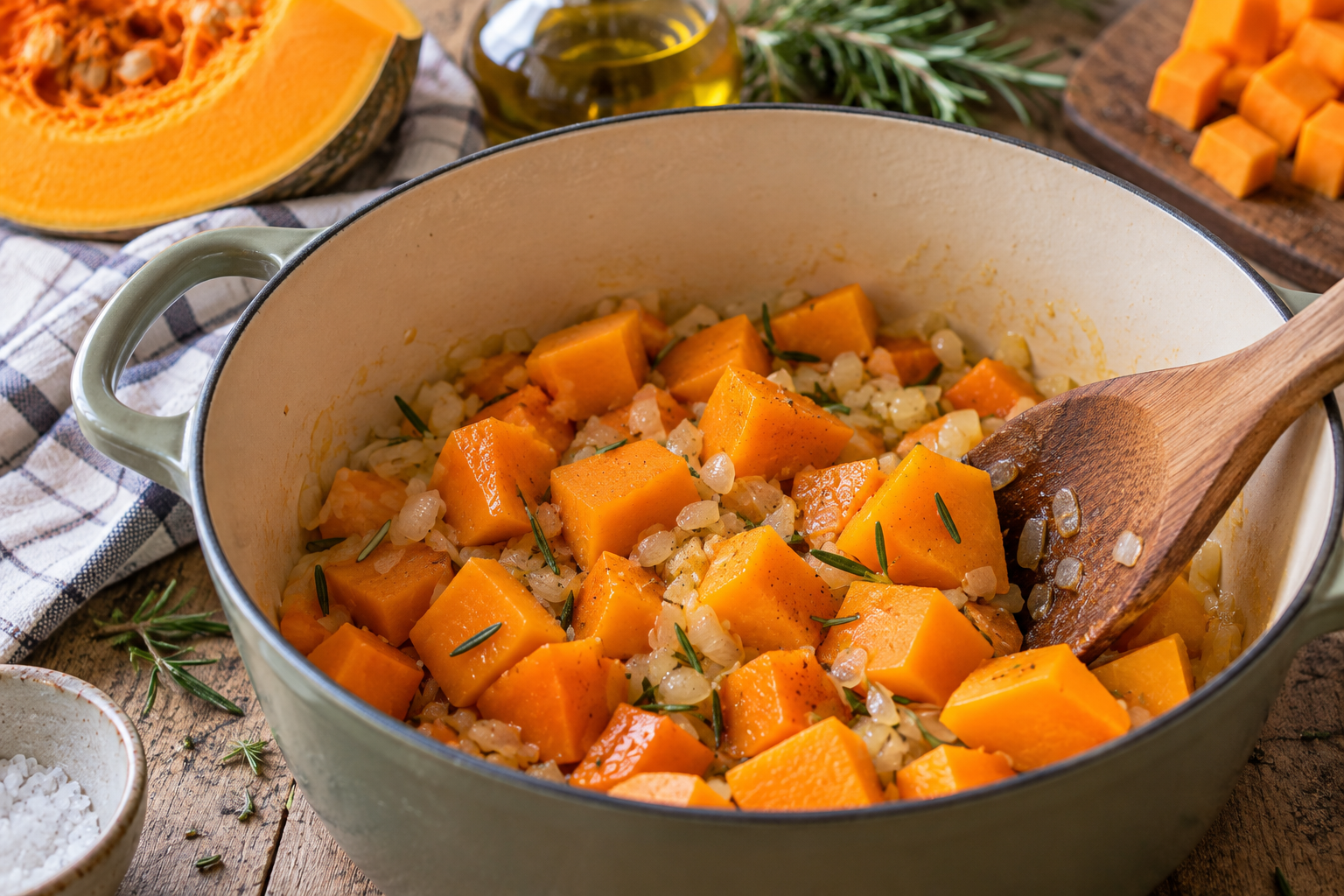 Far insaporire la zucca