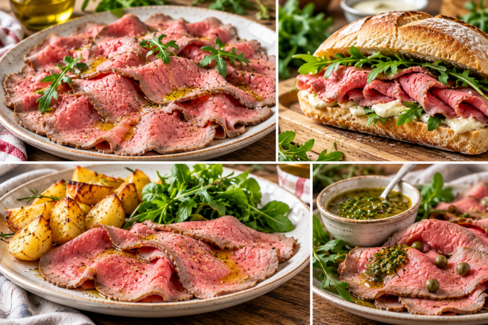 Come servire il roast beef