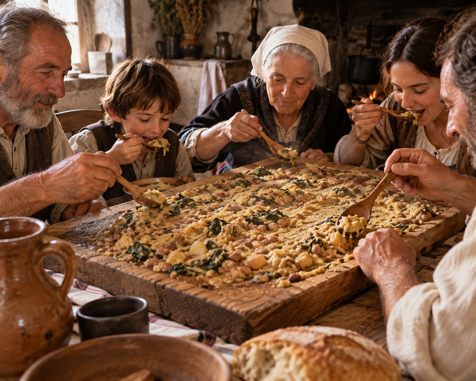 Come si mangiava una volta