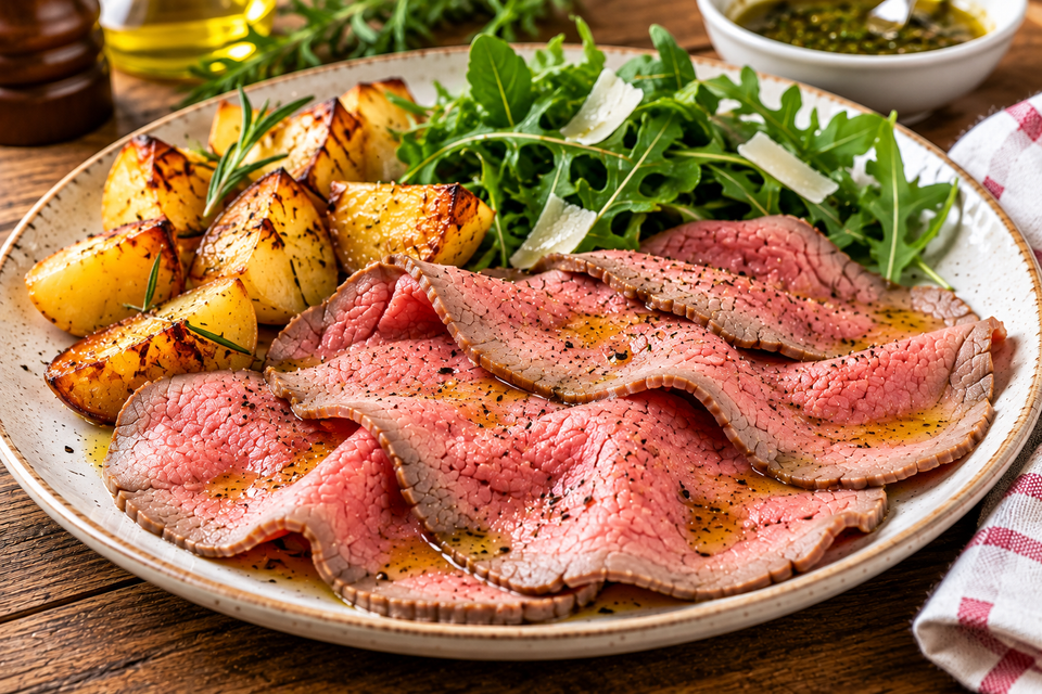 Come servire il roast beef