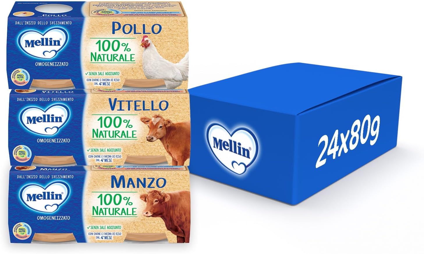 migliori marche omogeneizzati mellin