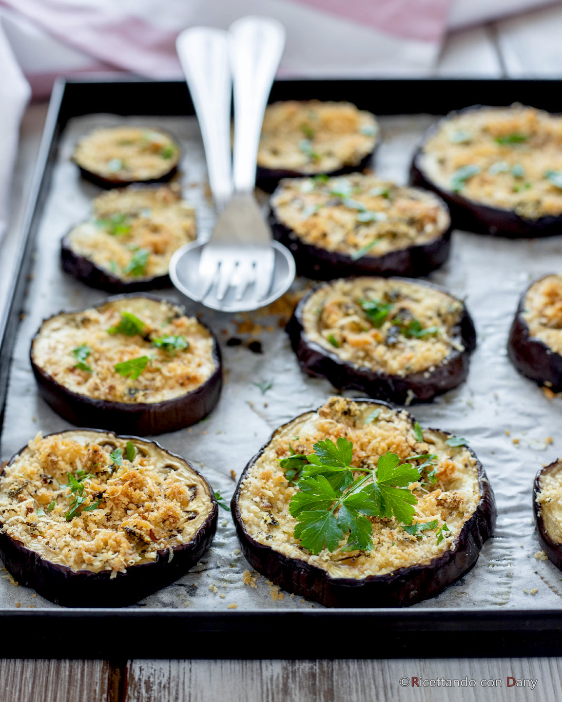 Melanzane gratinate al forno