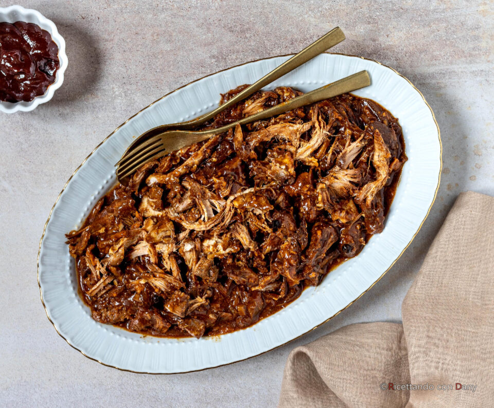 Pulled pork nella slow cooker