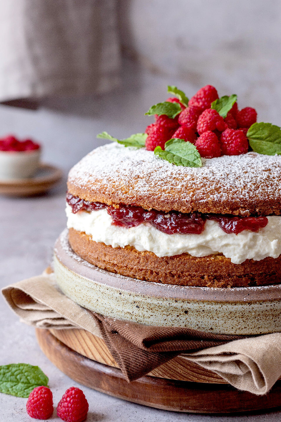 victoria sponge cake