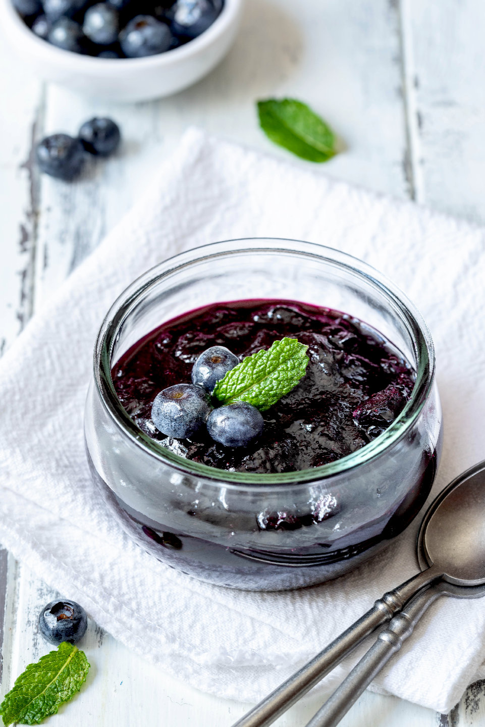 composta di mirtilli