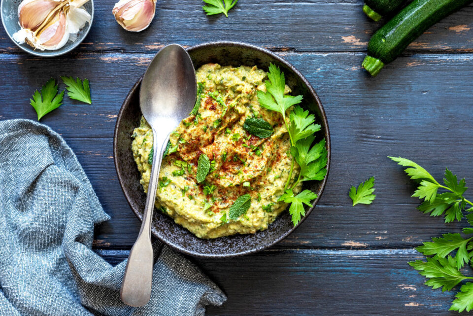 Babaganoush di zucchine, ricetta mama ganoush