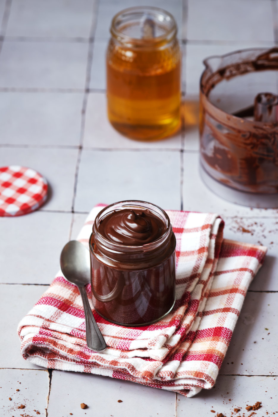 crema spalmabile al cacao e miele