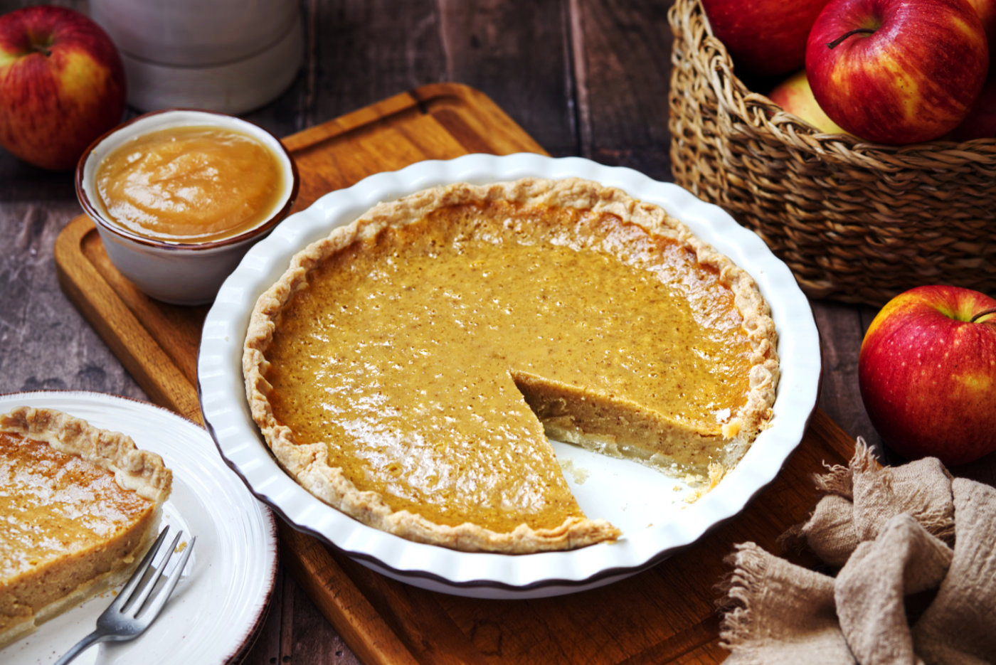 pie al burro di mele