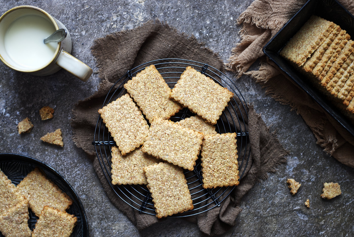 biscotti di pasta frolla integrale