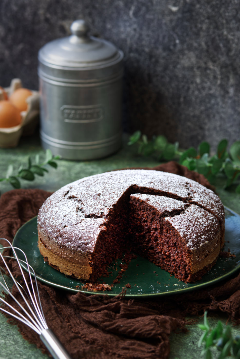 torta margherita al cacao