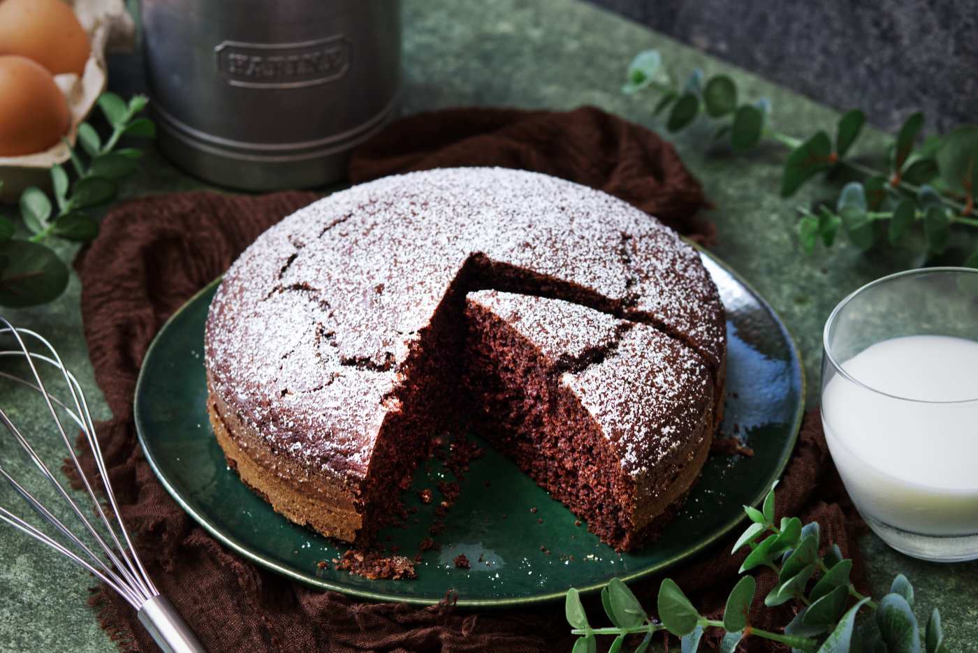torta margherita al cacao
