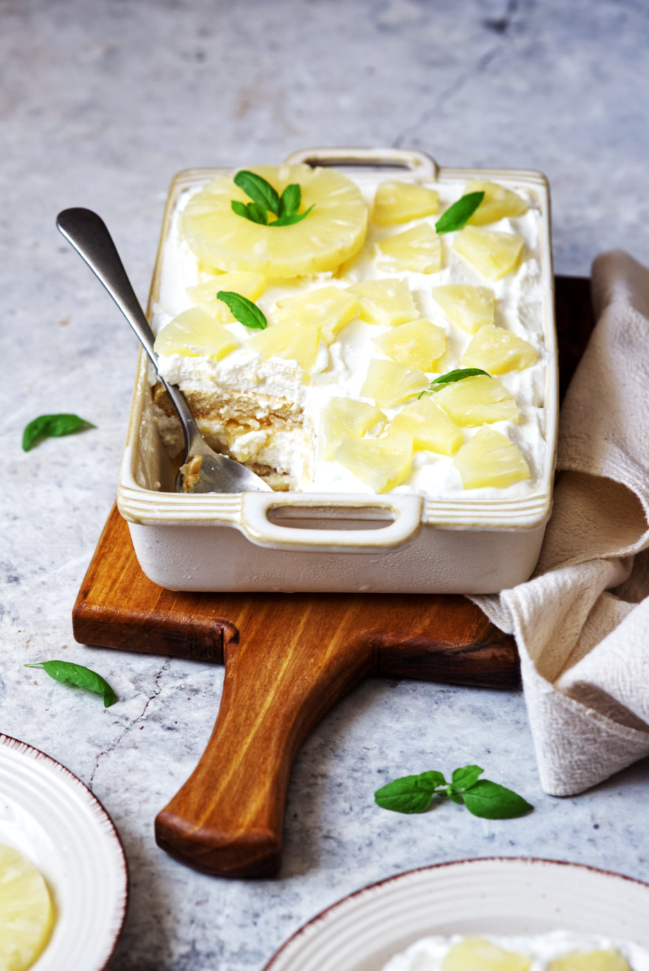 tiramisù all'ananas