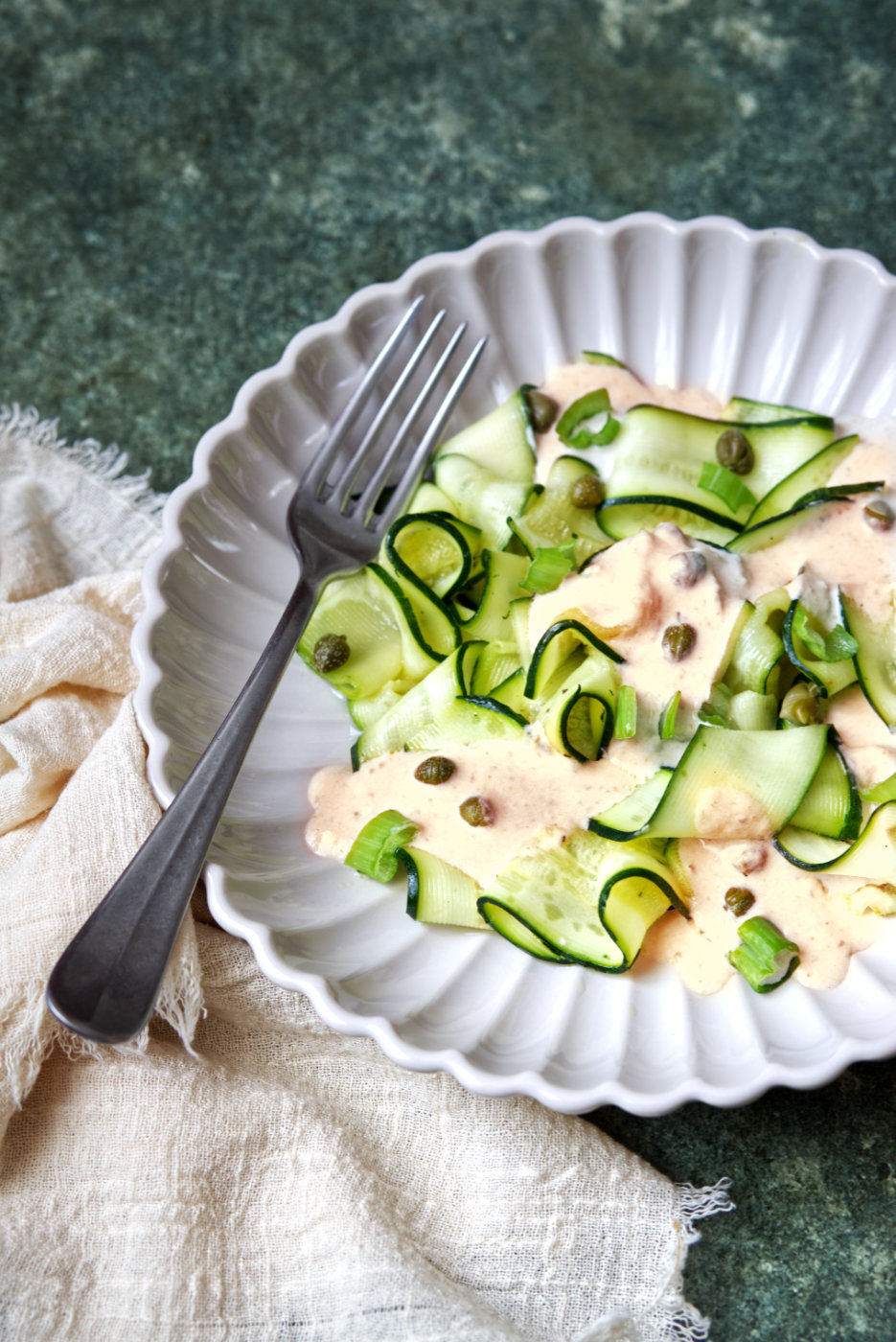 zucchine tonnate senza maionese