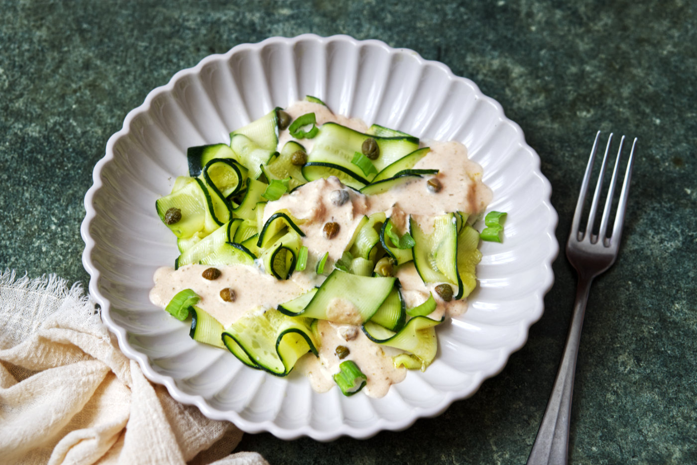 zucchine tonnate senza maionese