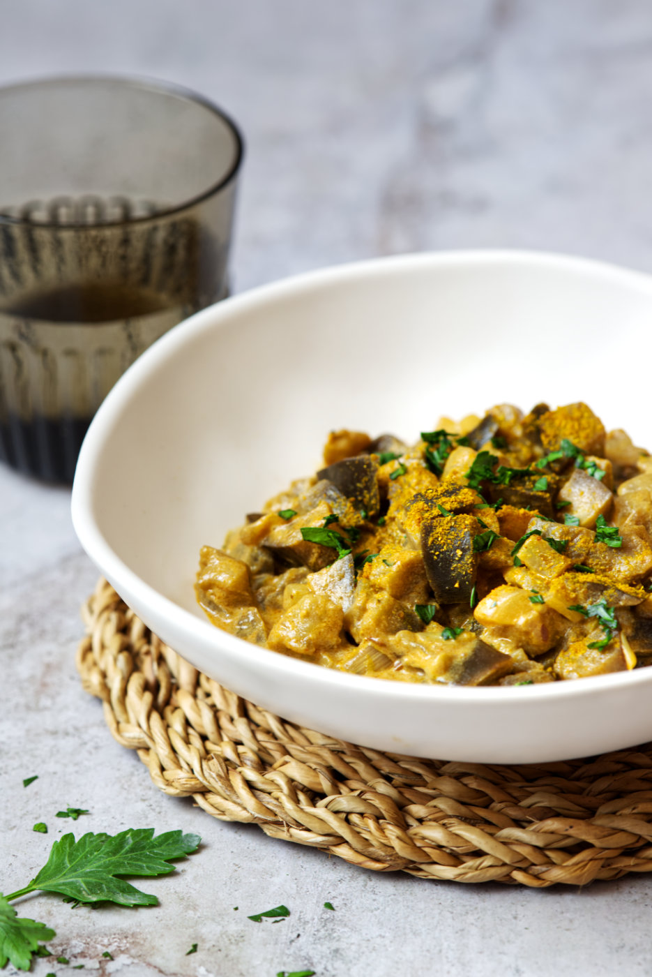 curry di melanzane